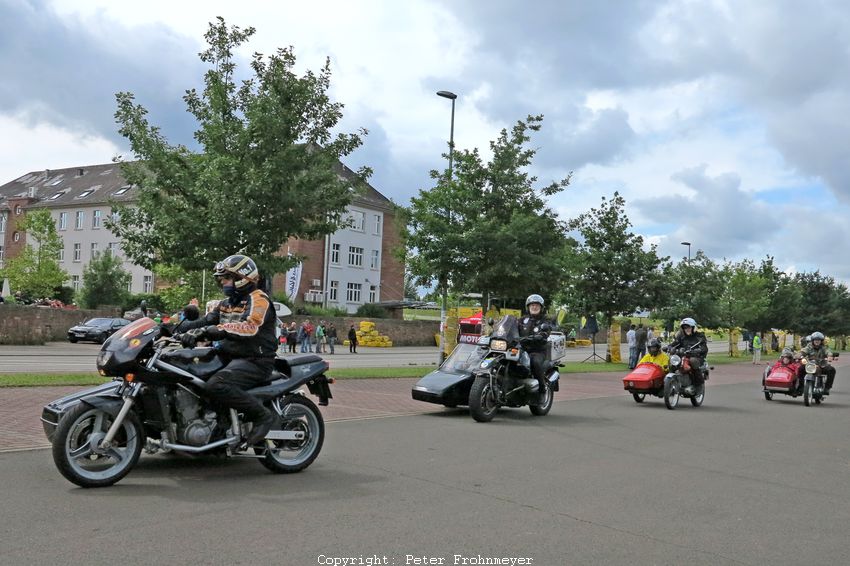 „4. Internationale Motorsport Klassik" - St. Wendel 2014
Gespannrundfahrt für Menschen mit Handicap
