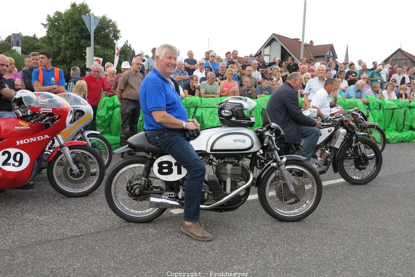 Schottenring Classic GP - 2016
Gerhard Sauer - Norton Manx
