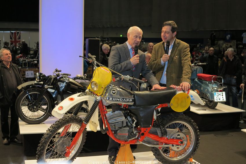 Bremen Classic Motorshow
Rolf Witthöft, mit Hercules, Puch, Zündapp, Kawasaki und BMW im Geländesport aktiv. 
Im Interview mit Andy Schwietzer 
