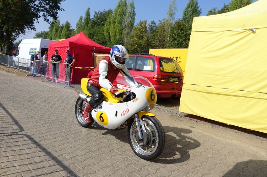 Impressionen aus Schotten
Kurt Florin, König GP500, Baujahr 1971
