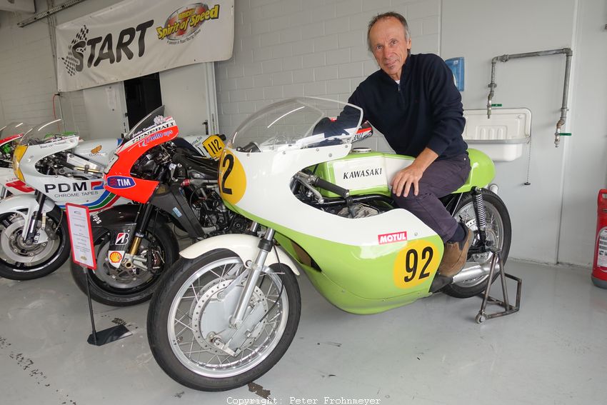 Heinz Paschen, Kawasaki 500ccm H1R
