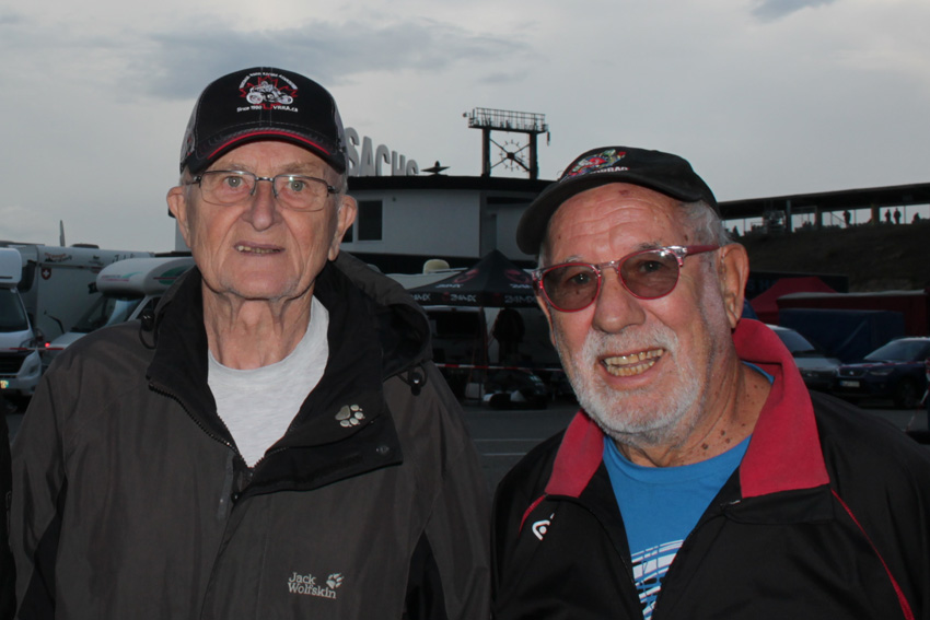 "Motorrad" Legende Siggi Güttner + Richard Zellmer
