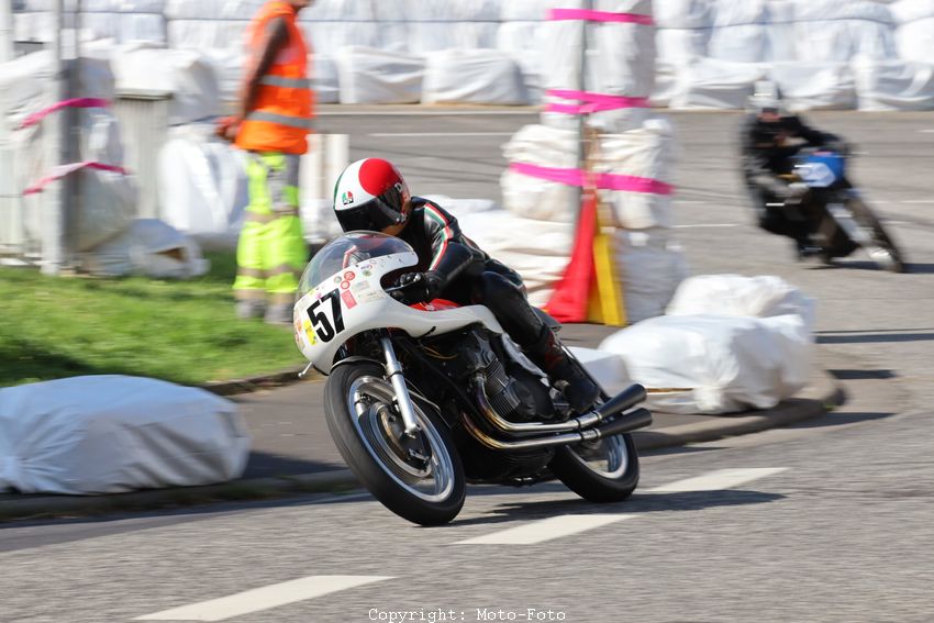 Schottenring Historic GP 2023
Ulrich Schmidt, Felsberg
Gilera GP 500, 1957, 500 ccm
Foto: Hartmut Reuschel
