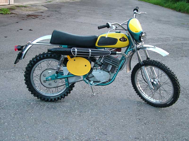 125cc Monark ISDT 1974, mit einem Sachs 1251/6d GS Motor
Besitzer ist der Schwede Martin Lechleitner
