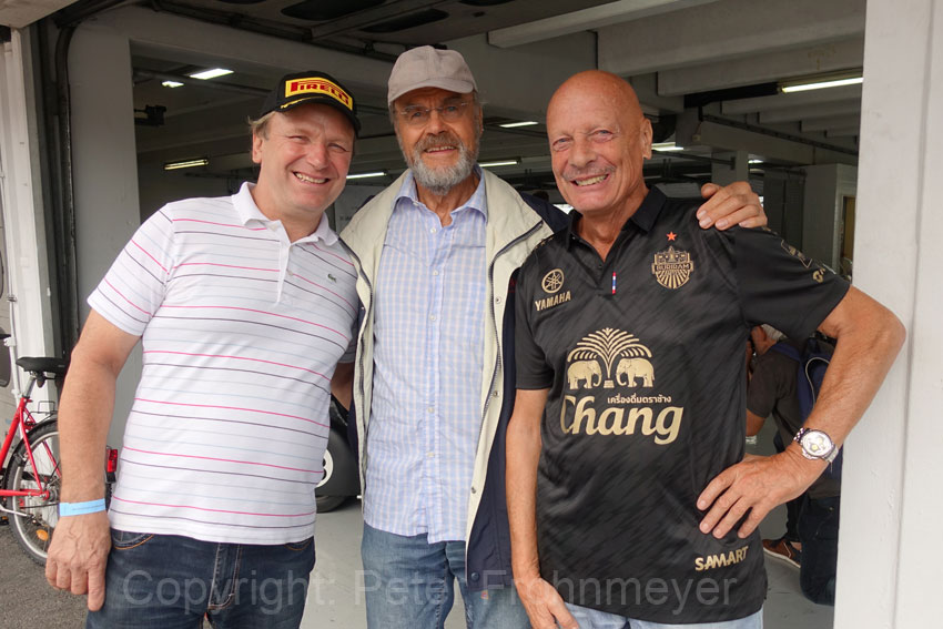 Hockenheim Classics 2018
Lothar Neukirchner, Dieter Braun, Harald Merkl
