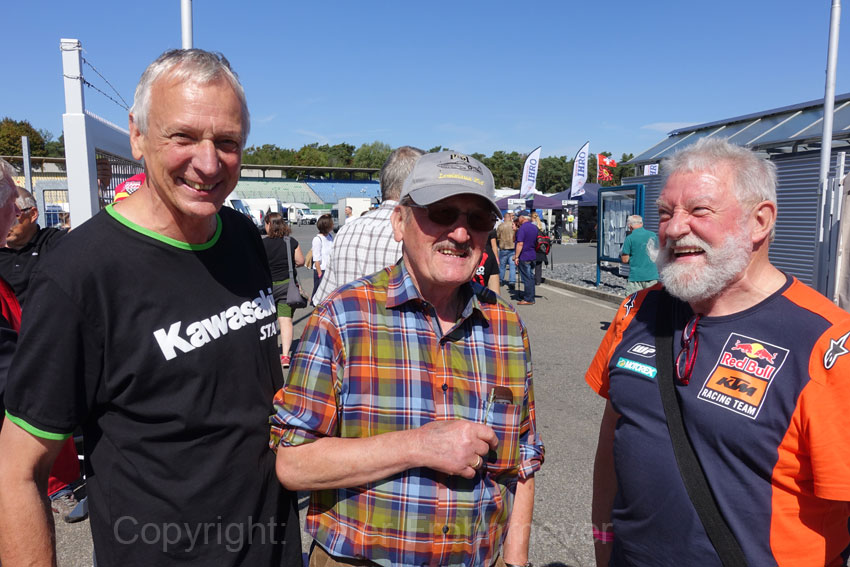 Hockenheim Classics 2018
Jürgen Wolz, Gottlob W. Schweikhardt, Hans-Jürgen Rothbrust
