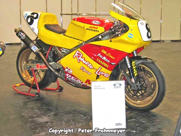 Ducati 888 Racing
Fahrer: 1993 Edwin Weibel, 1995 Bernhard Schick

