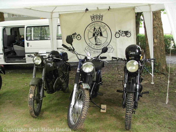 Die Bikes der East Berks Section
