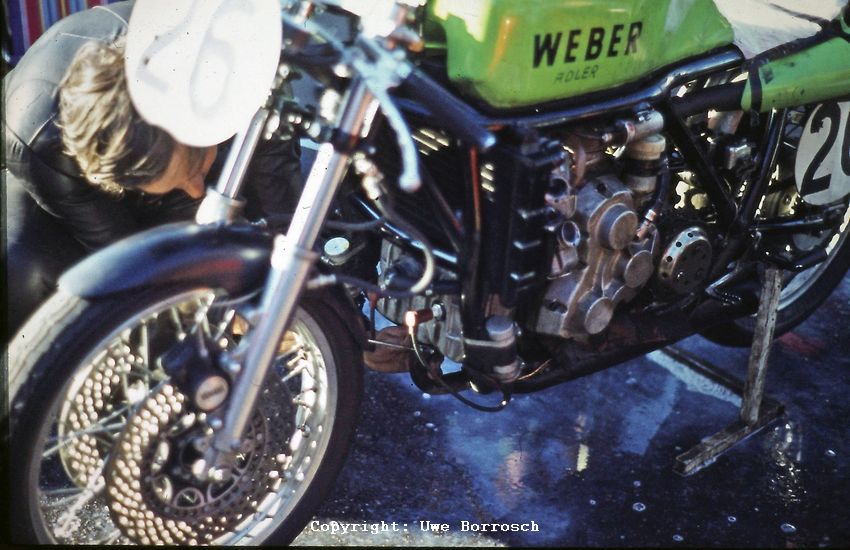 Bremerhaven 1974
Weber-Adler, 500ccm Eigenbau
