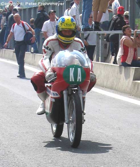 Kent Andersson
2x Weltmeister mit der 125ccm Yamaha

