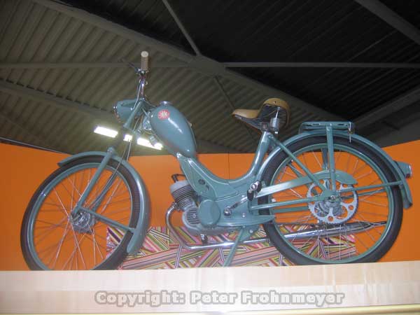 Keidler K50, 2,2PS, Bj. 1950
Die erste Zweirad-Konstruktion unter dem Markenname "Kreidler".
