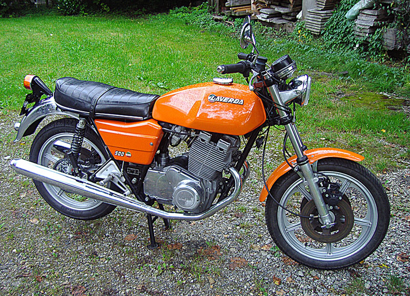 Laverda 500
Foto: Heinz Stadler
