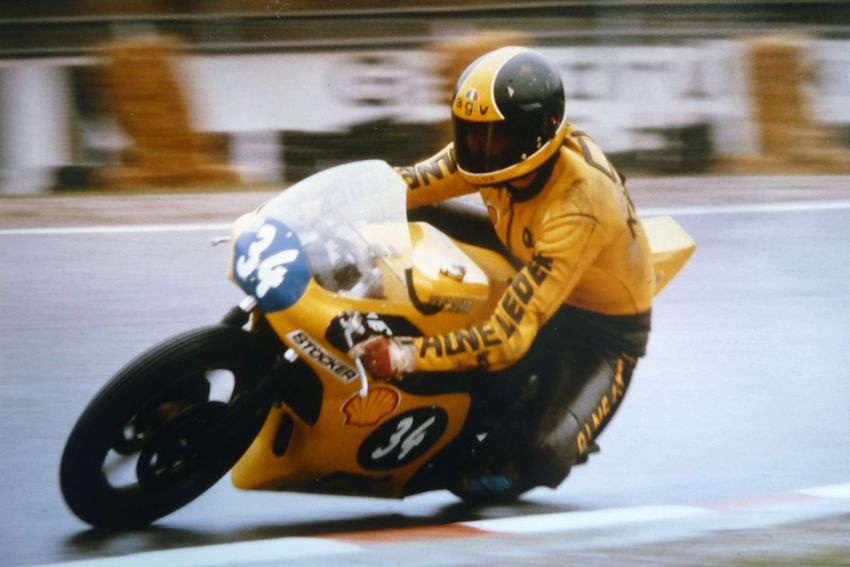 1980 I-Lizenz
Motorradpreis Hockenheim
Klasse 350 cc (im Regen) Platz 5
