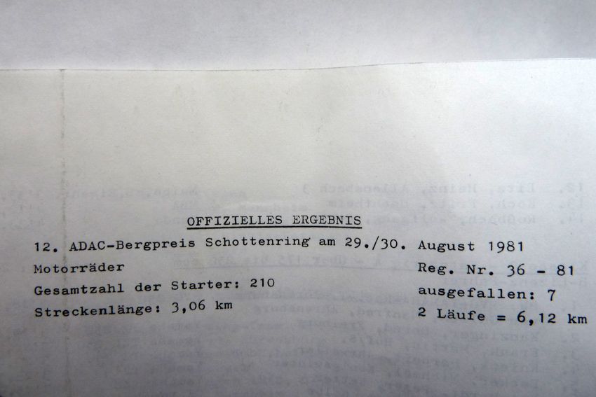 1981 I-Lizenz
Bergpreis Schottenring 1981
