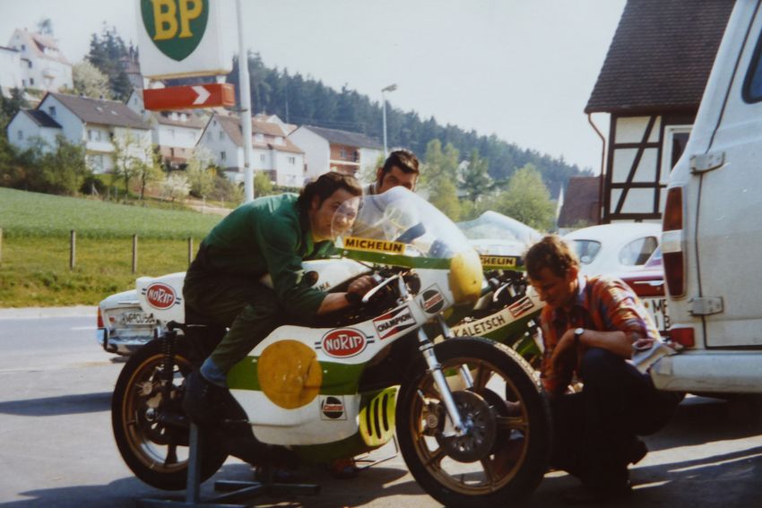 Norbert Peil
Mein Entdecker und Mentor Walter Kaletsch,
 wie ich aus Marburg-Cappel
