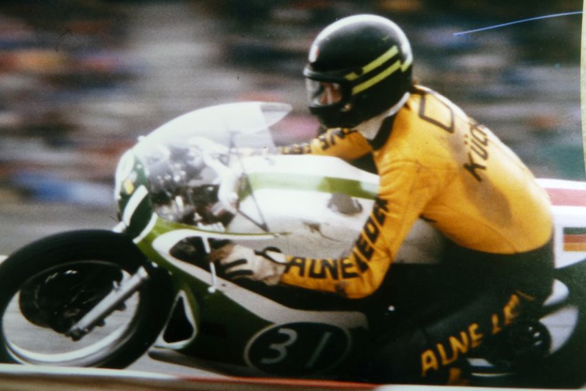 1979 I-Lizenz
Klasse 250 cc Hockenheimring Formel 750 Platz 15
