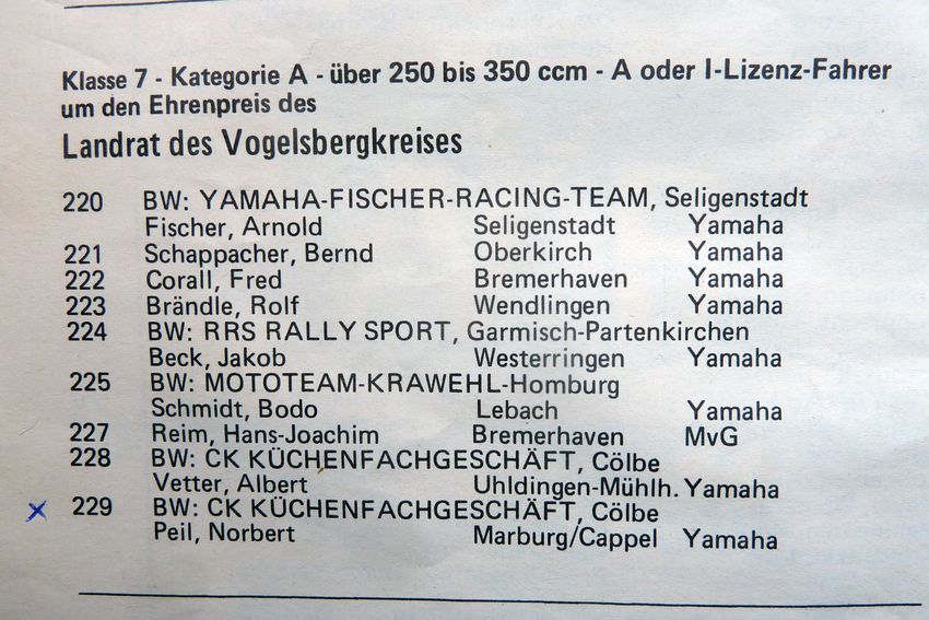 1980 I-Lizenz
Bergpreis Schottenring 1980
