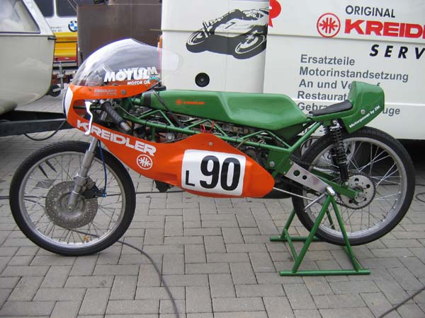  L90
Fahrer Harald Schlosser, Kreidler van Veen 50 ccm, 1979
