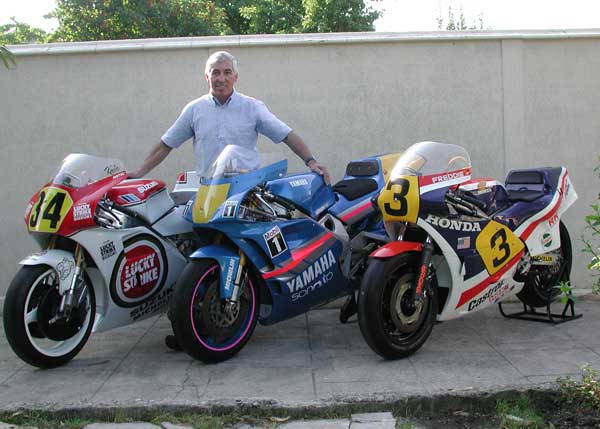 Hubert Rigal
Rennmaschinen für "Coupes Moto Legende 2004"
