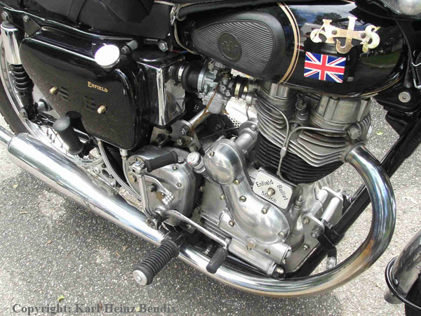 Was’n det?
„AYJAY“ oder Enfield? 
Offensichtliche „Mogelpackung“……

