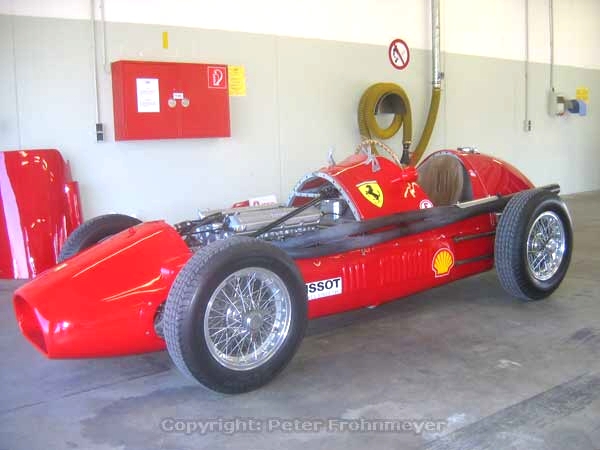 Ferrari 500, Bj.52
 www.racecarpromotion-suisse.ch
