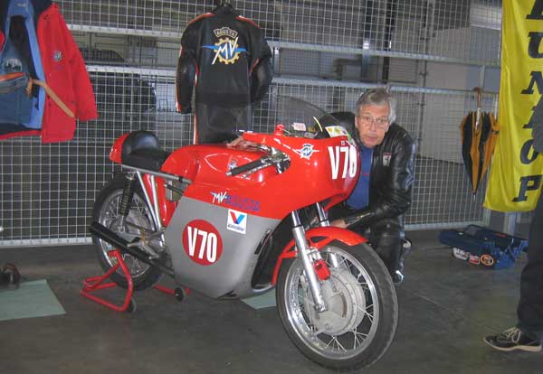 V70
Erwin Naldi, MV Agusta 350BE, BJ1975
