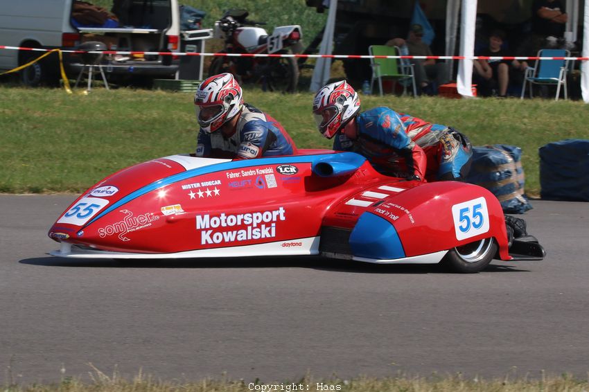 Horst Kowalski/Marcel Reimann, LCR Suzuki 1000
Foto: Thomas Haas
