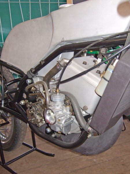 Bender 125ccm, von Jan Zoombelt 1975 gefahren
