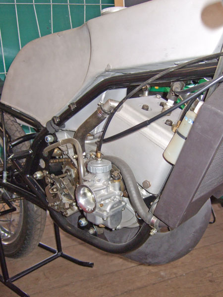 Bender 125ccm, von Jan Zoombelt 1975 gefahren
