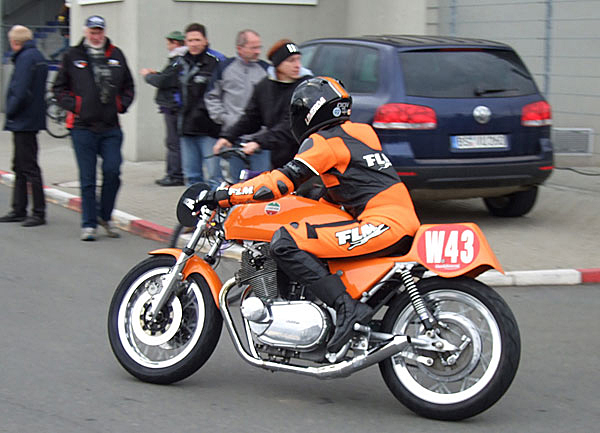 Jutta Schumacher, Laverda
Klasse W - Clubsport 750
