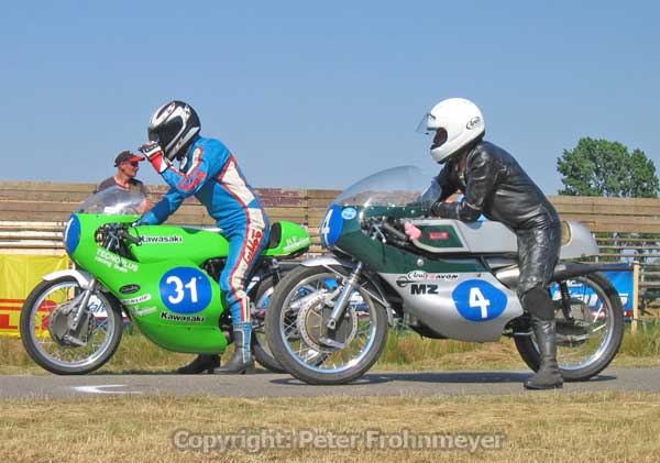 Classic Racing Moergestel 2006
Startaufstellung 350ccm
