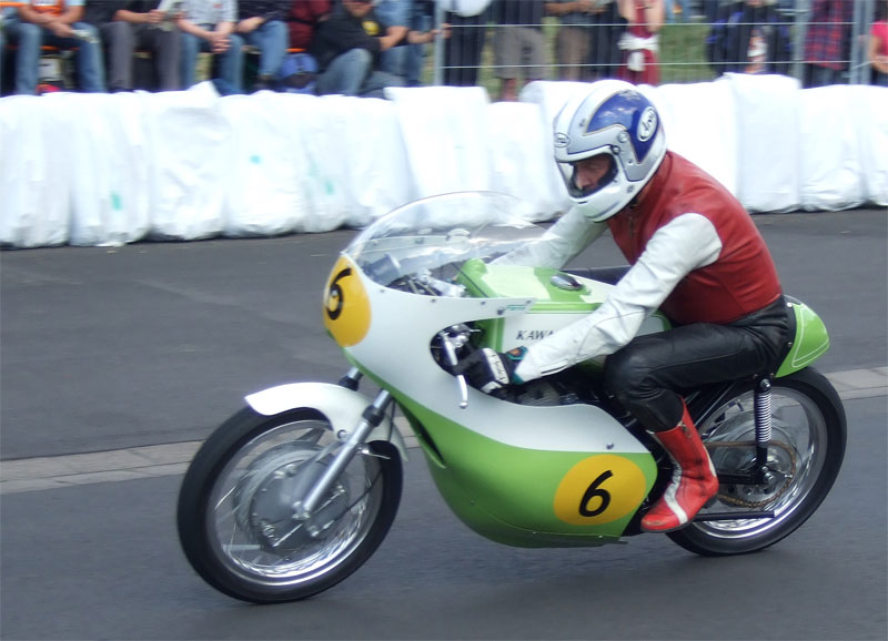 Kurt Florin, Kawasaki H1RA
