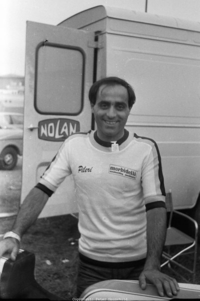Paolo Pileri
Weltmeister 1975 (Morbidelli 125)
GP Brünn 1977 - Foto: Peter Hauschild
