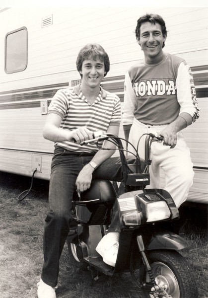 GP-Assen -  26.6.1982
Freddie Spencer + Marco Lucchinelli
