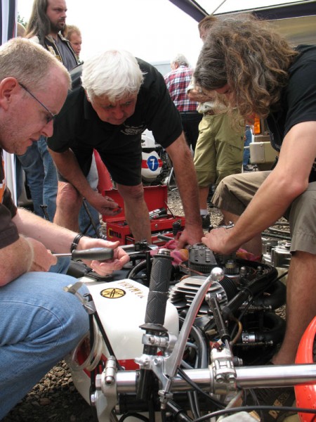Kupplungsschaden an der Yamaha von Lothar John
