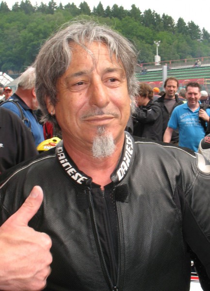 Marco Lucchinelli
1981 Weltmeister in der 500-cm³-Klasse.
Foto: Peter F.

