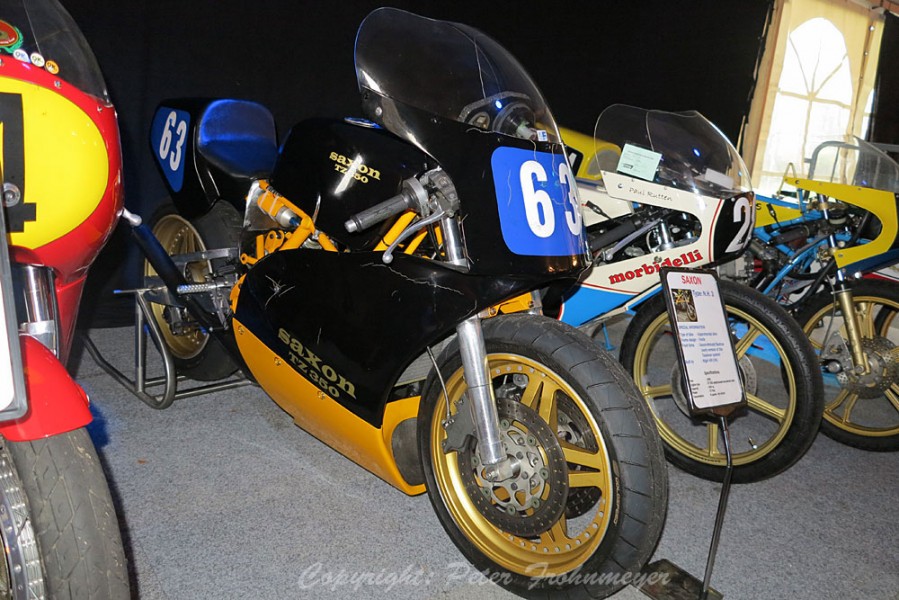 Historische Motor GP Eext 2012
Saxon TZ350 von Michel du Maine
