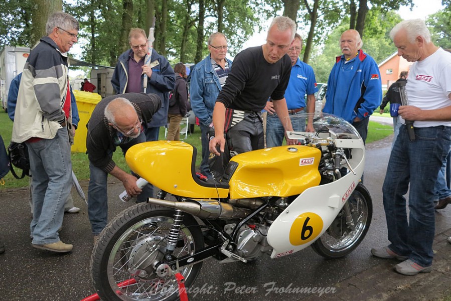 Historische Motor GP Eext 2012
Viel bestaunt: Die König von Kurt Florin
