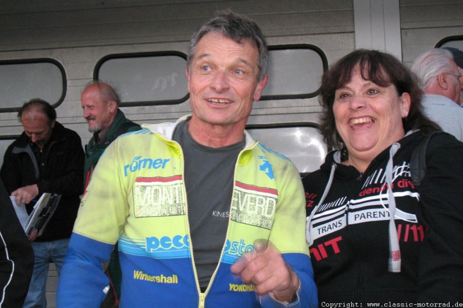 Hockenheim Classics 2012
Mit sieben Weltmeistertiteln ist Rolf Biland der zweiterfolgreichste Seitenwagen-Fahrer aller Zeiten
