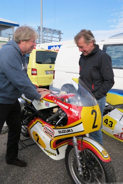 Hockenheim Classics 2012
Franz Heller endeckte im Fahrerlager seine ehemalige Rennmaschine
