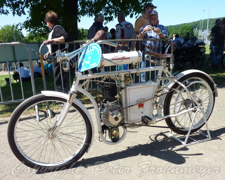 Motorrad Veteranen-Rallye Ibbenbüren 2012
Laurin & Klement L80, 502ccm, Bj. 1903
