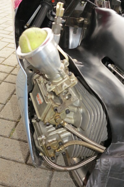 German Speedweek 2012
500ccm MKM Doppelnocken-Motor

