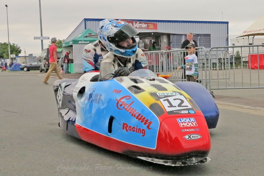 German Speedweek 2012 - Sidecar WM
Hock Kurt/Becker Enrico - LCR Suzuki
