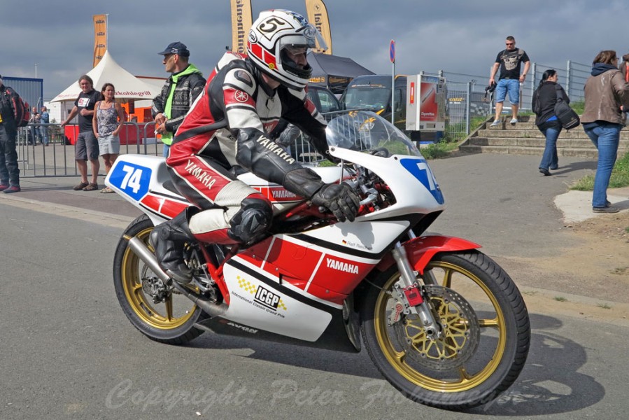 German Speedweek 2012 - ICGP
Ralf Reichelt - Yamaha TZ350 G
