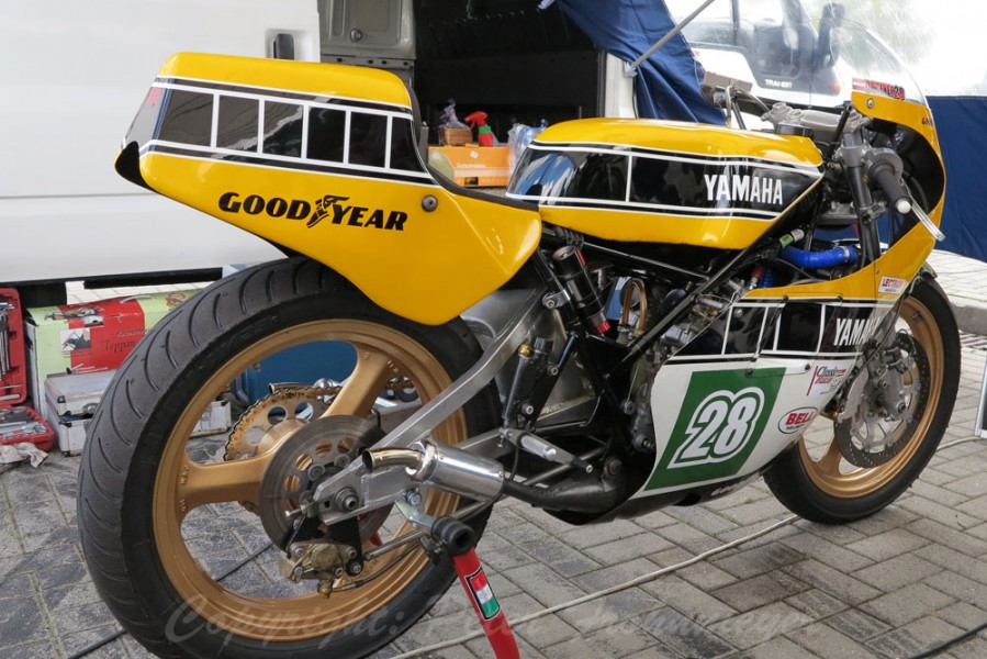German Speedweek 2012 - ICGP
Yamaha TZ250 mit Seel Zylinder - Franz Patrick Dorfner
