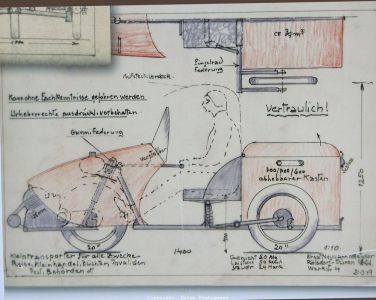 Ernst Neumann-Neander und seine Fahrzeuge
