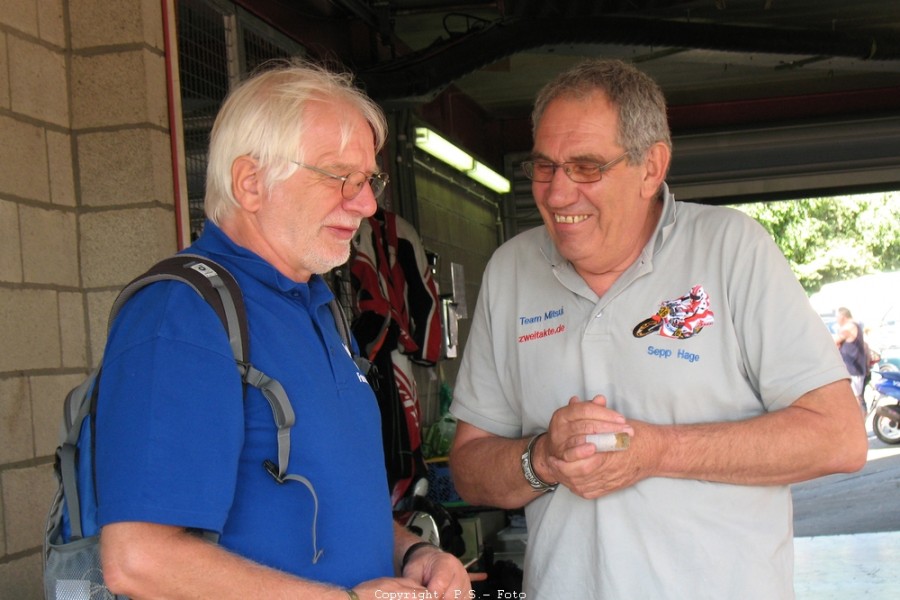 Bikers' Classics 2013
Sepp Hage rechts
