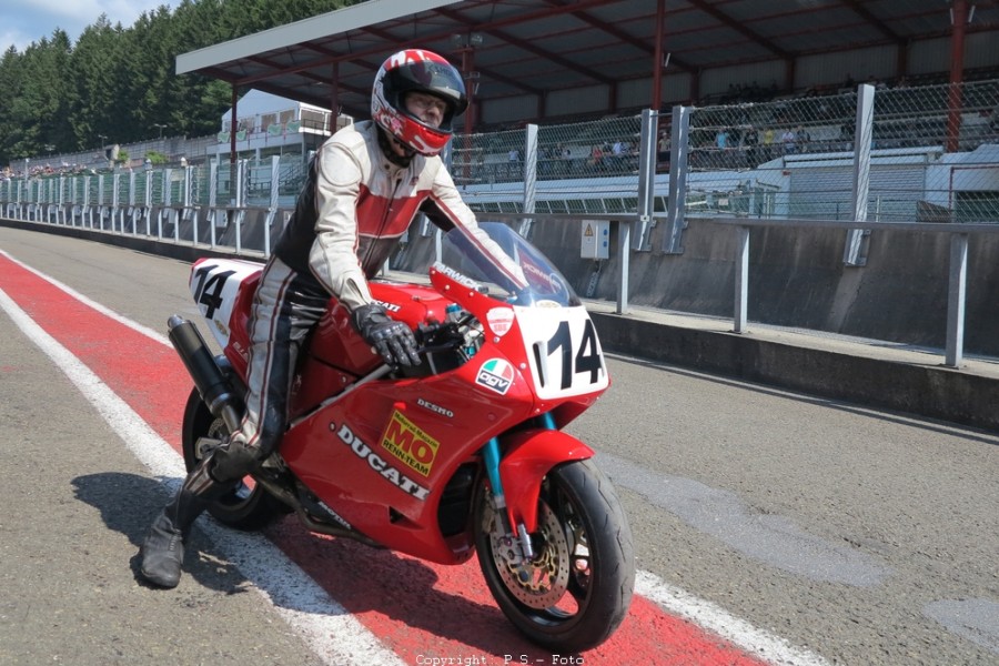 Bikers' Classics 2013
Matthias Farwick - Ducati 888
