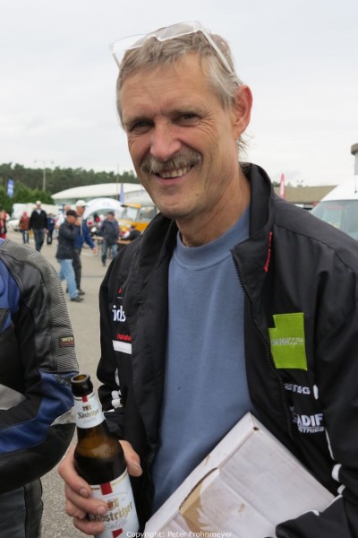 Hockenheim Classics 2013
Rolf Blatter, Vizeweltmeister 1979 mit einer Kreidler
