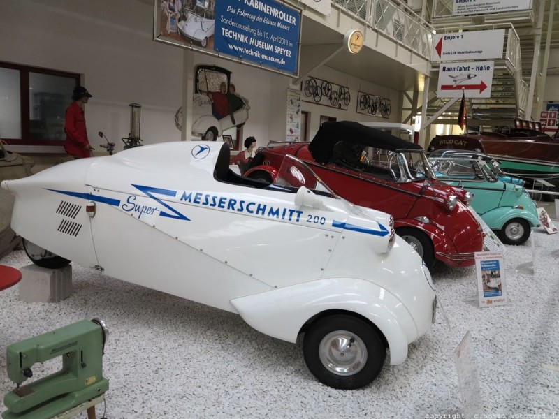 Messerschmitt Kabinenroller Sonderausstellung
